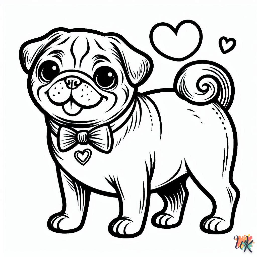 Dibujos Para Colorear Pug