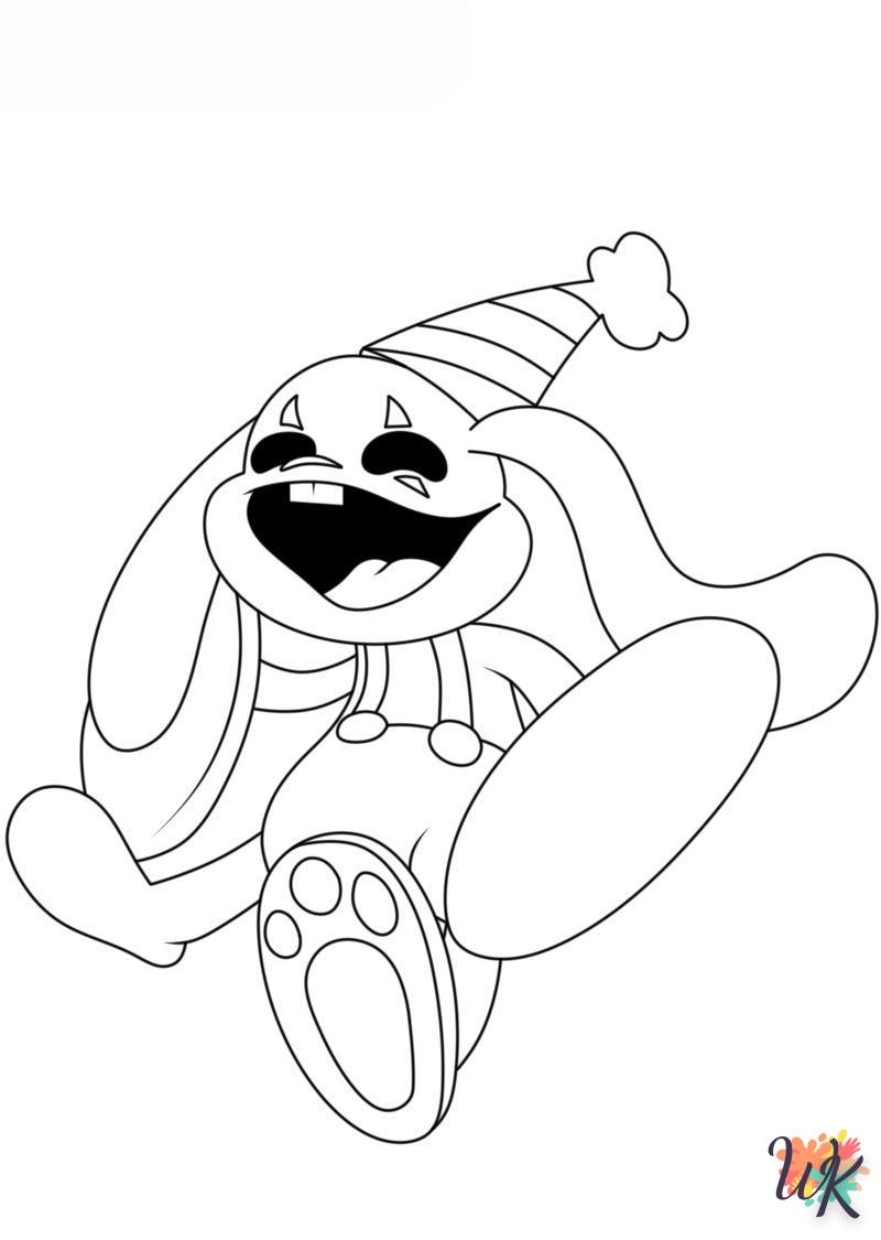 Dibujos para Colorear Bunzo Bunny 1