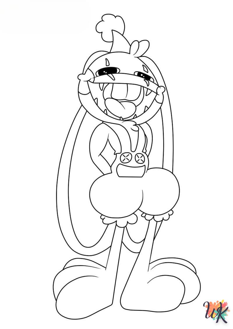 Dibujos para Colorear Bunzo Bunny 10