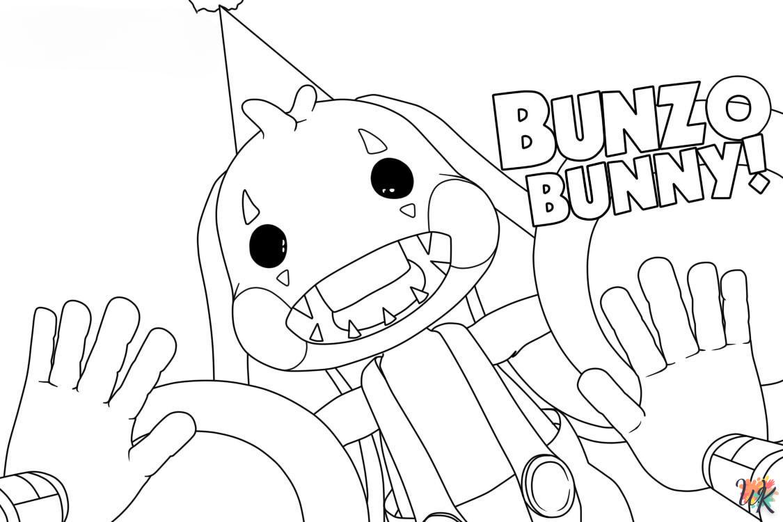 Dibujos para Colorear Bunzo Bunny 18