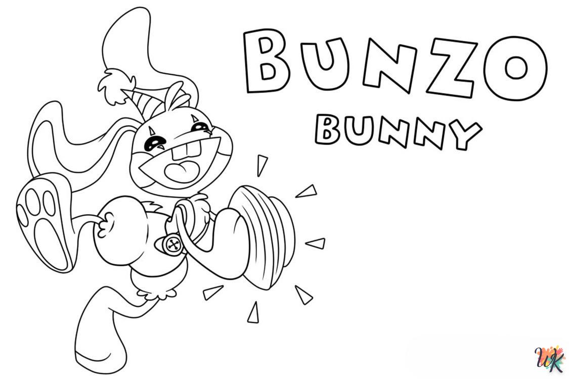 Dibujos para Colorear Bunzo Bunny 20