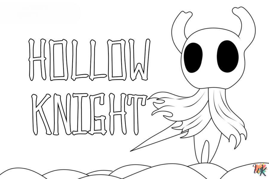 Dibujos para Colorear Hollow Knight 14