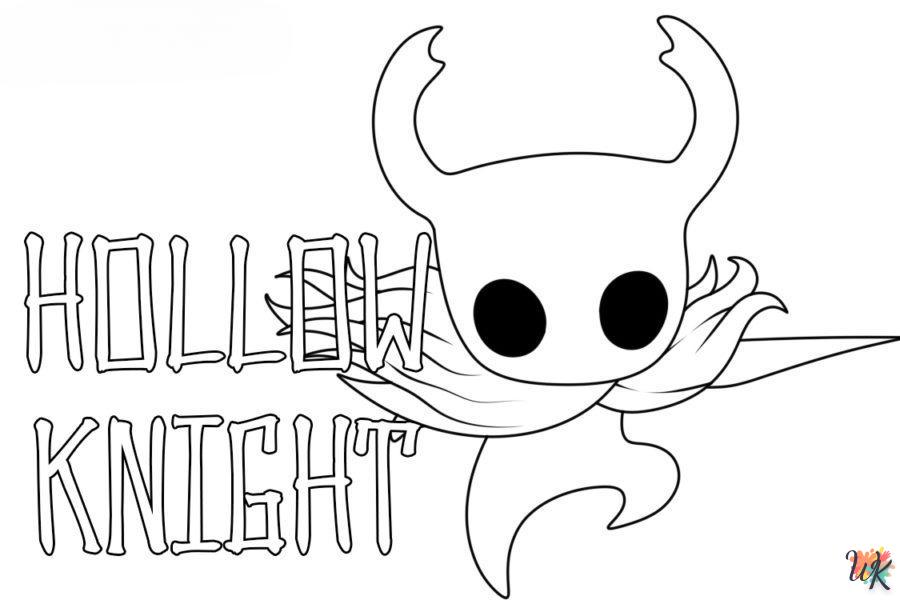 Dibujos para Colorear Hollow Knight 8