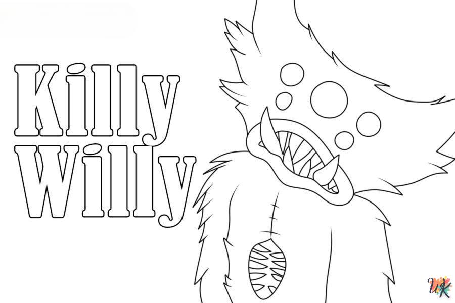 Dibujos para Colorear Killy Willy 9