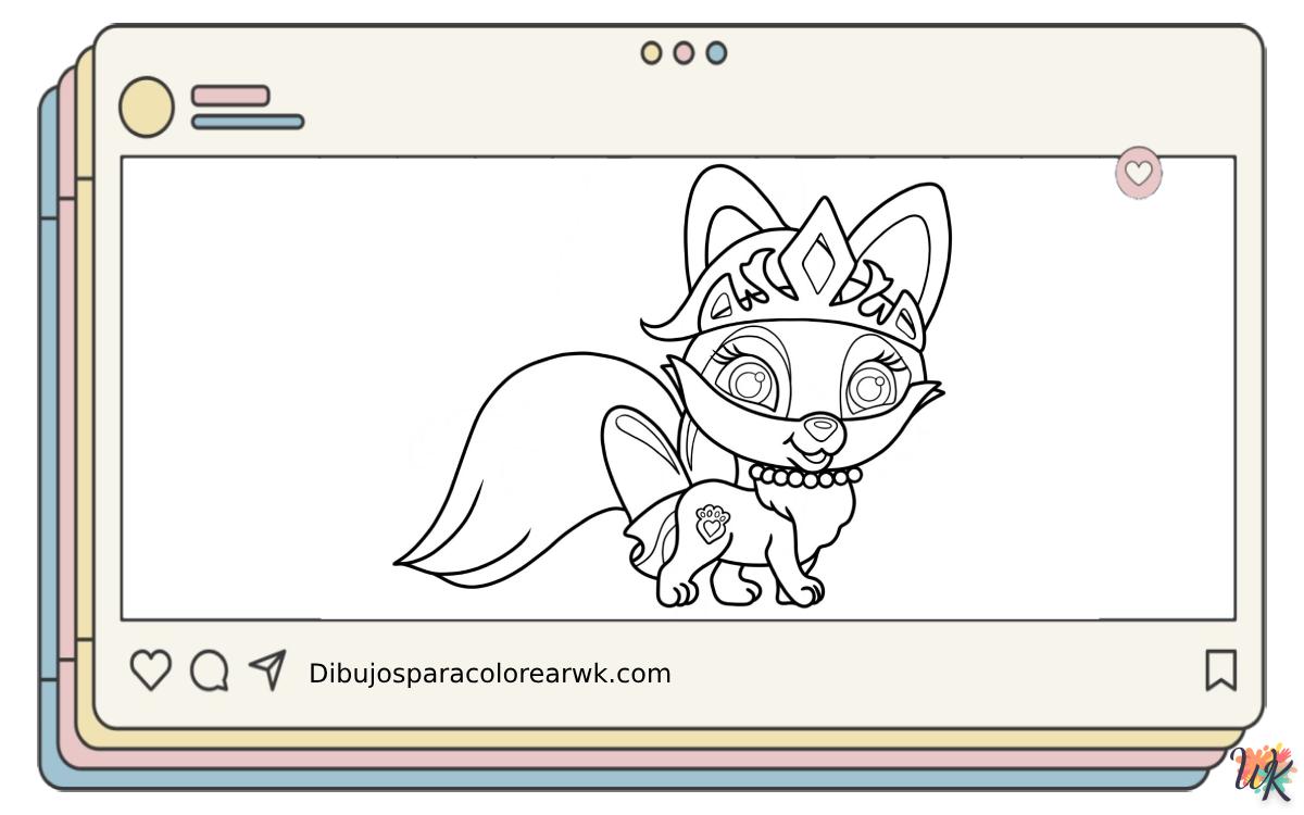 Palace Pets 5 22 Dibujos Para Colorear Palace Pets