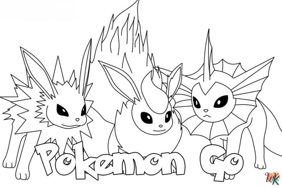 Dibujos para Colorear Pokemon Go 5