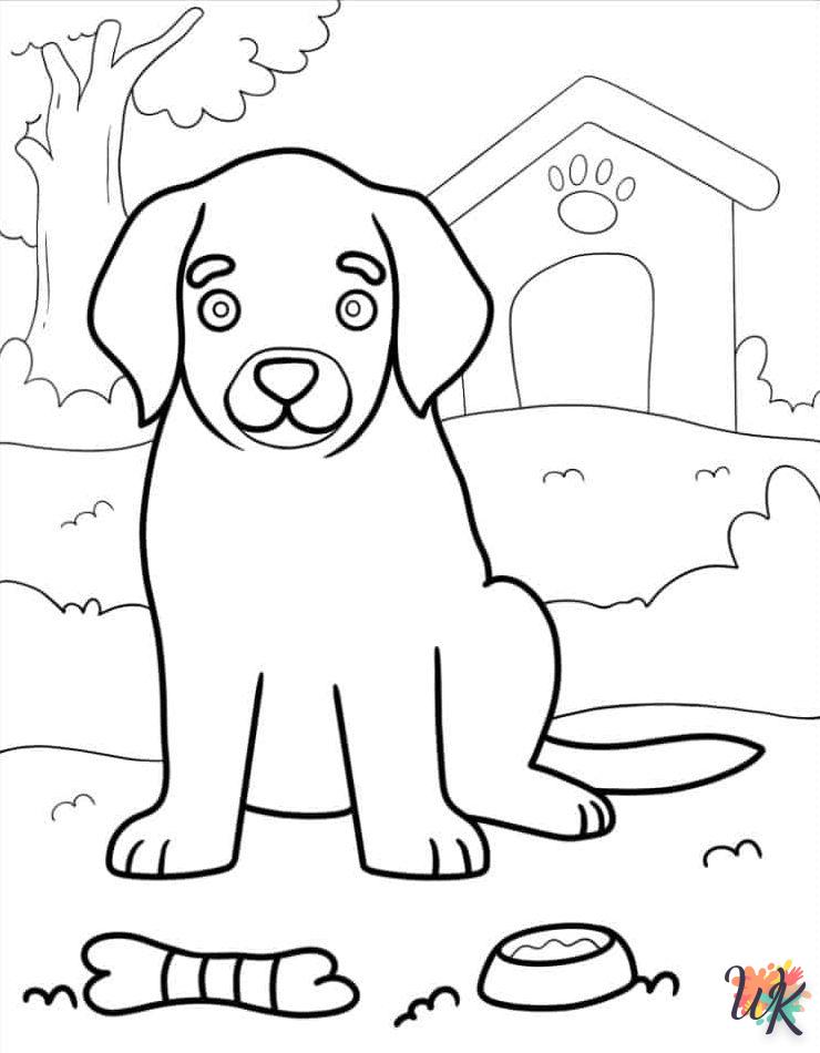 Dibujos para Colorear Puppy