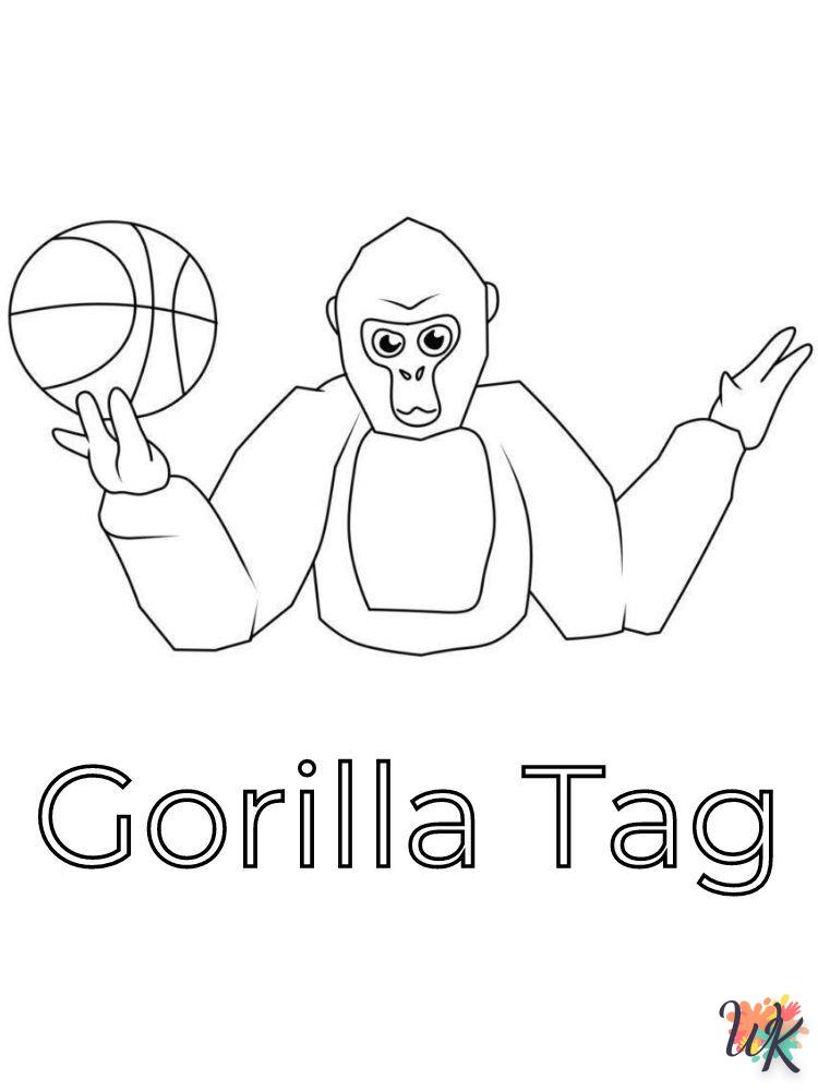 Gorilla Tag para colorear 2