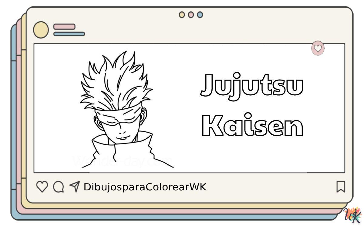 14 Dibujos Para Colorear Jujutsu Kaisen