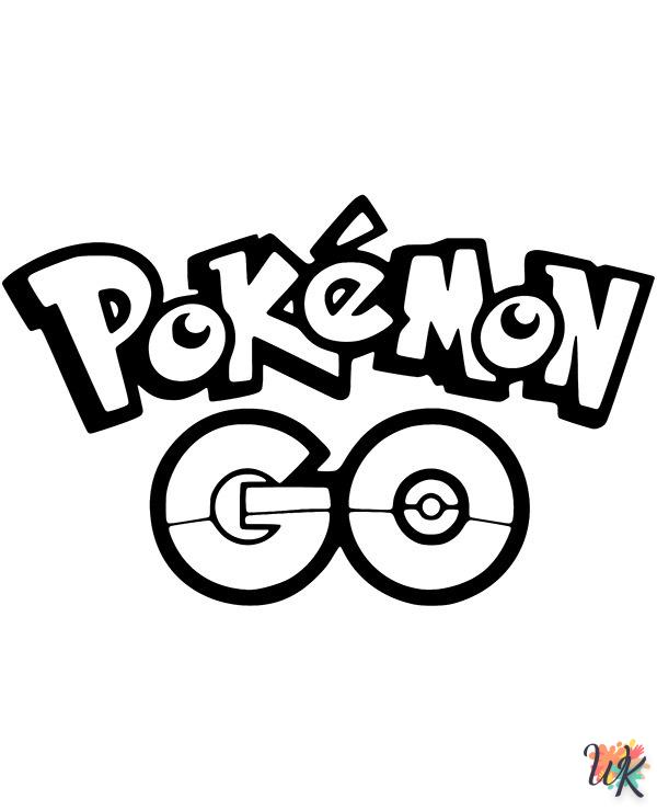 Pokemon Go para colorear 1