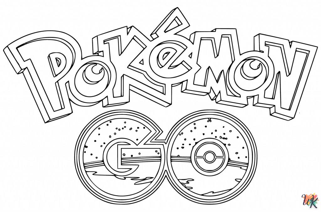 Pokemon Go para colorear 2