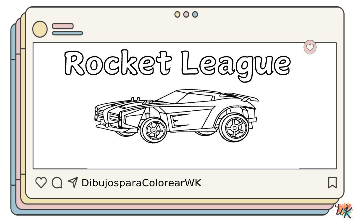 54 Dibujos Para Colorear Rocket League