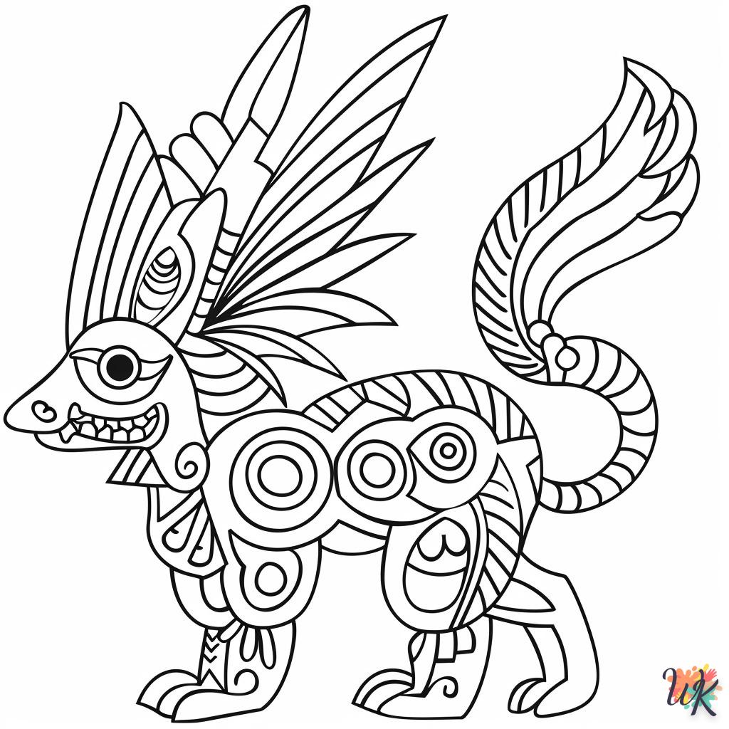 Dibujos Para Colorear Alebrijes