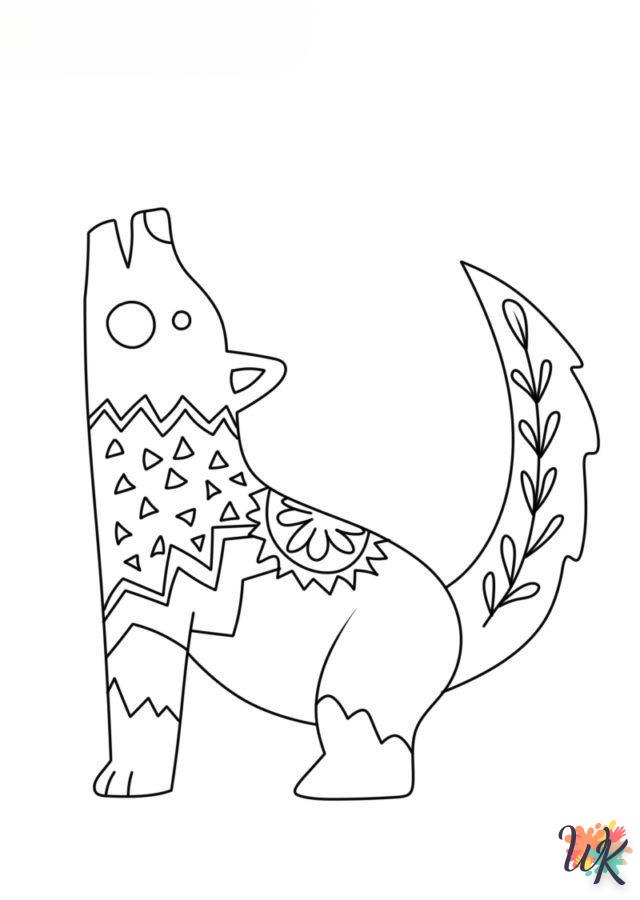 Dibujos Para Colorear Alebrijes 100