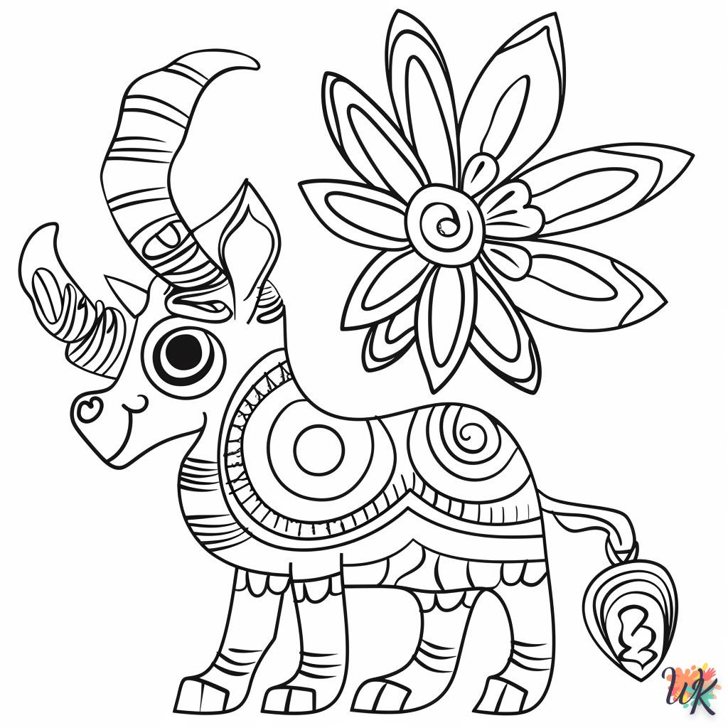 Dibujos Para Colorear Alebrijes