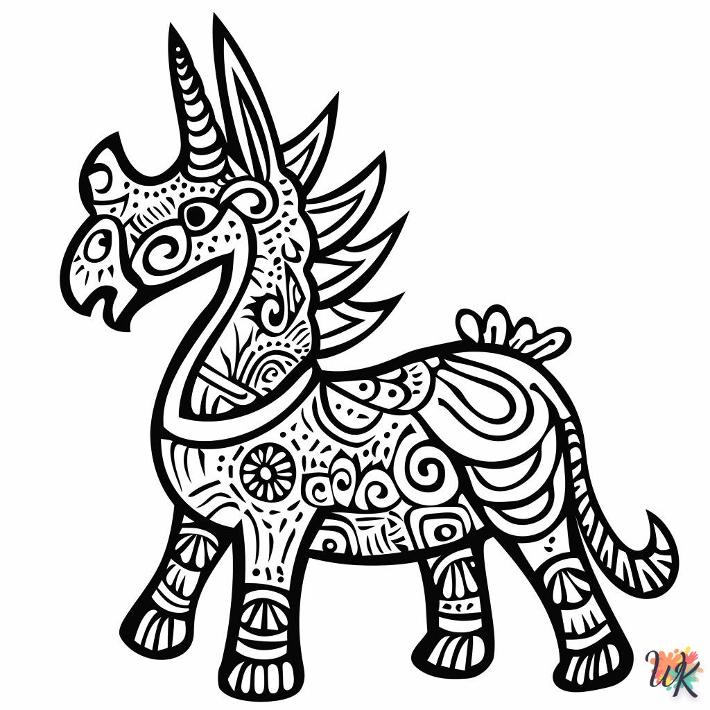 Dibujos Para Colorear Alebrijes