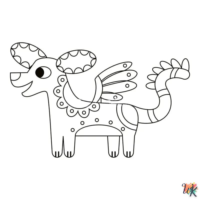 Dibujos Para Colorear Alebrijes 37