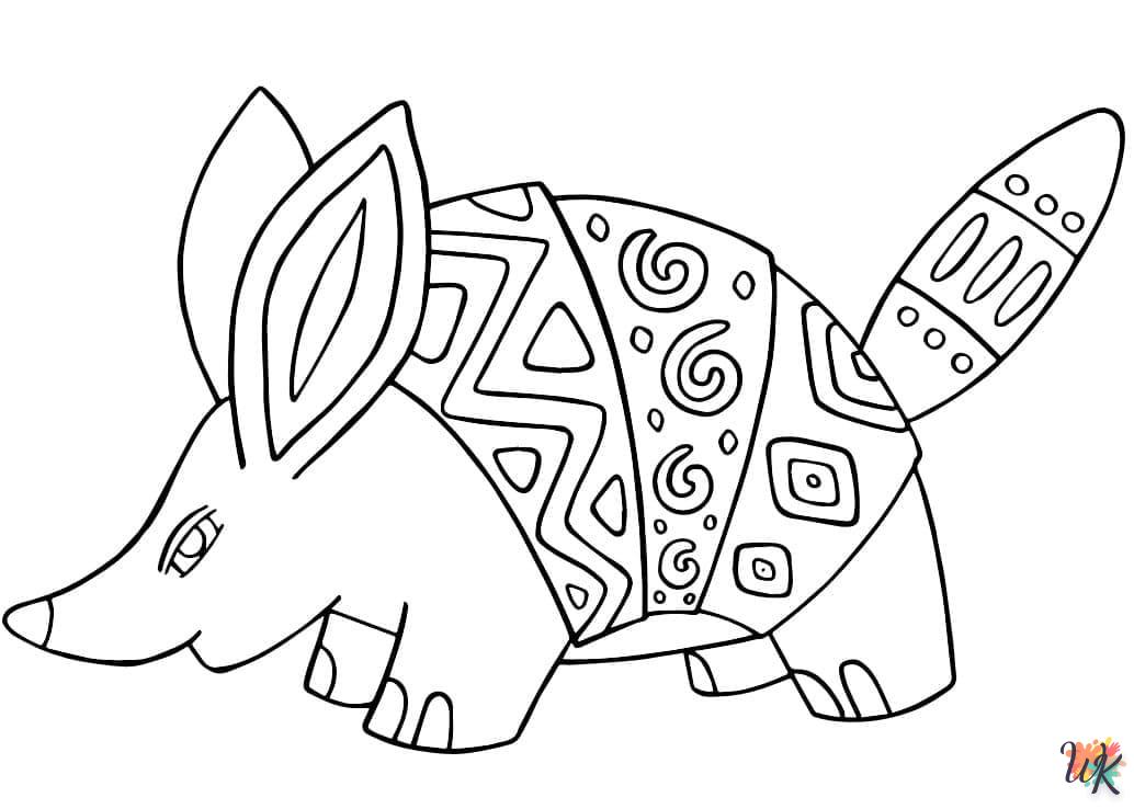 Dibujos Para Colorear Alebrijes 46