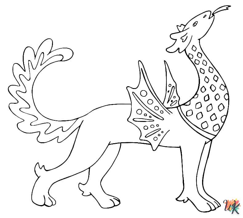 Dibujos Para Colorear Alebrijes 49