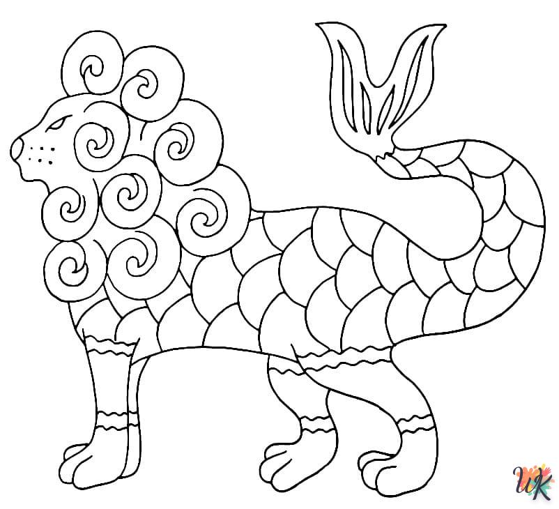 Dibujos Para Colorear Alebrijes 69