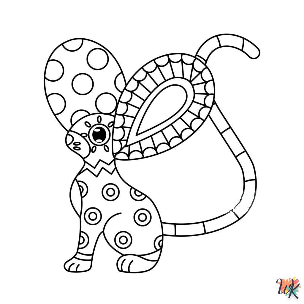 Dibujos Para Colorear Alebrijes 71