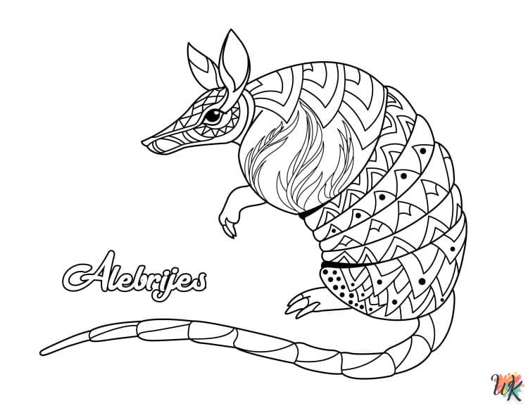 Dibujos Para Colorear Alebrijes 74