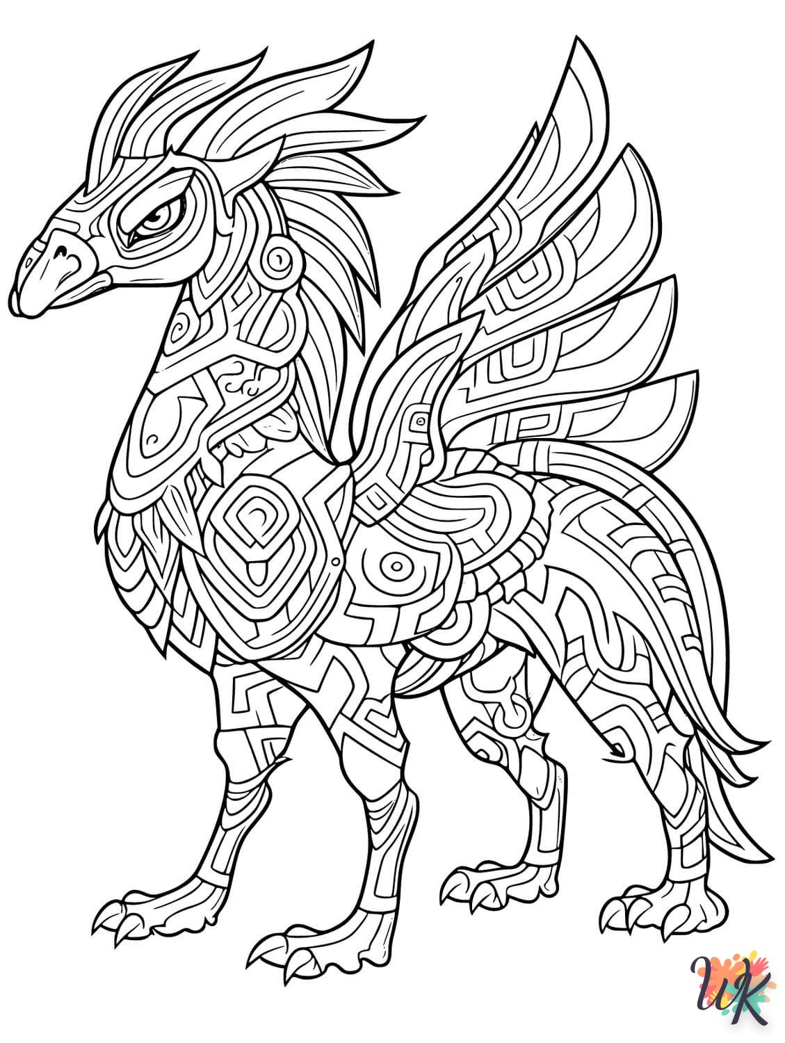 Dibujos Para Colorear Alebrijes 81