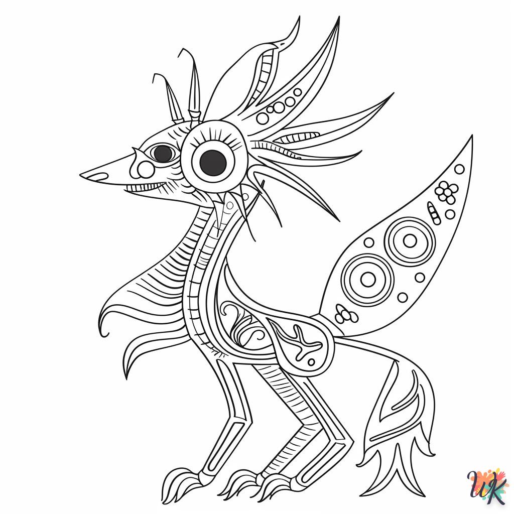 Dibujos Para Colorear Alebrijes