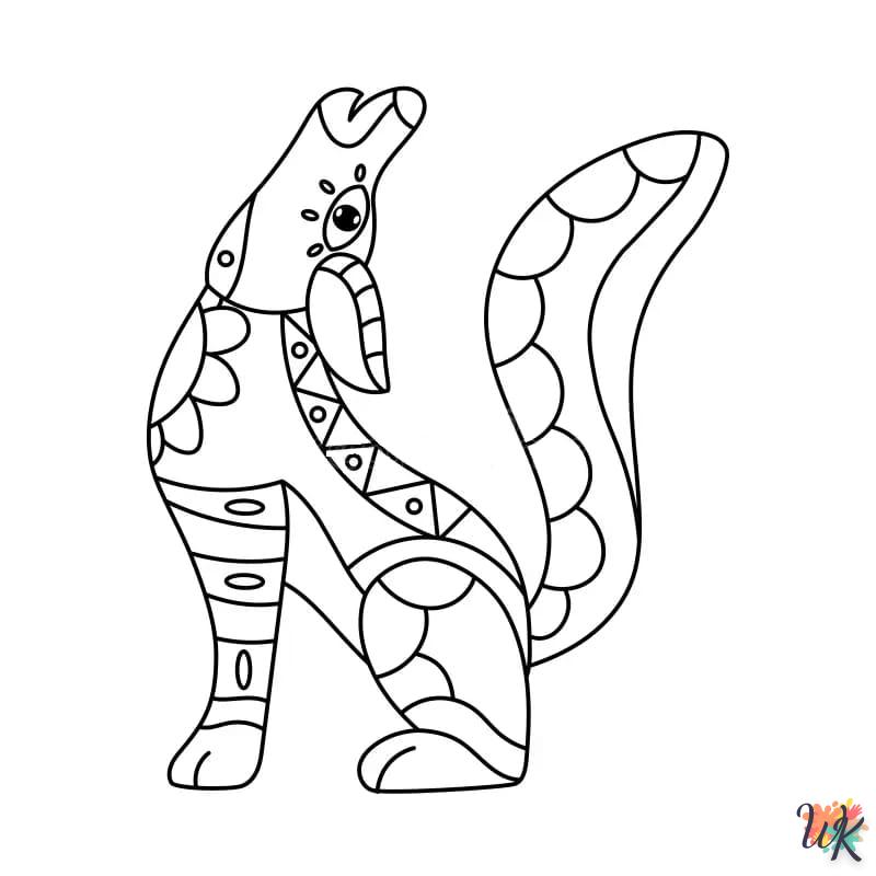 Dibujos Para Colorear Alebrijes 92