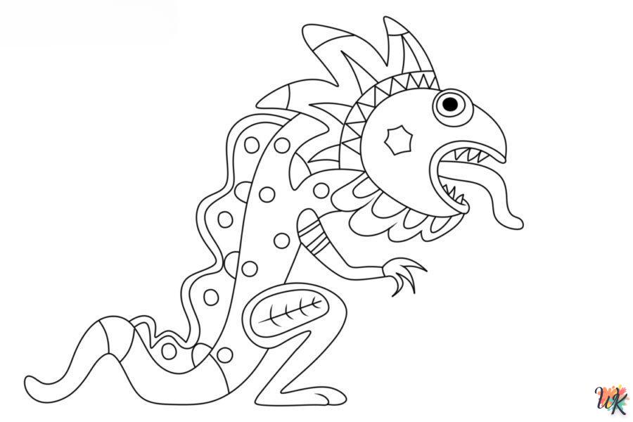 Dibujos Para Colorear Alebrijes 96