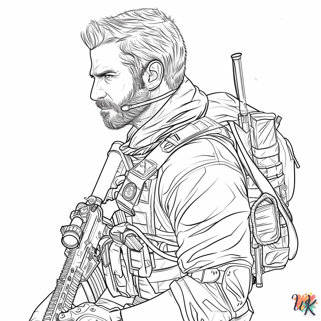 Dibujos Para Colorear Call Of Duty