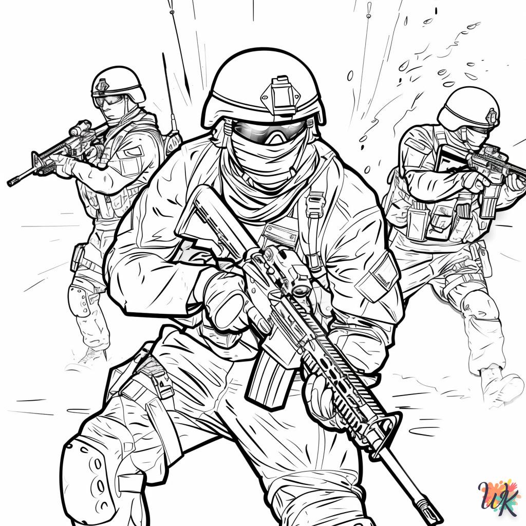 Dibujos Para Colorear Call Of Duty