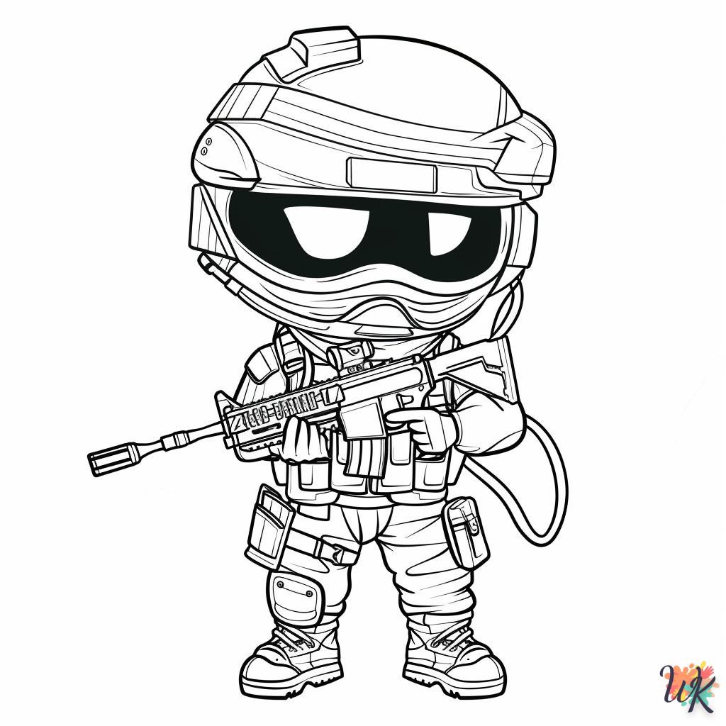 Dibujos Para Colorear Call Of Duty