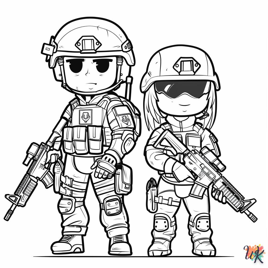 Dibujos Para Colorear Call Of Duty