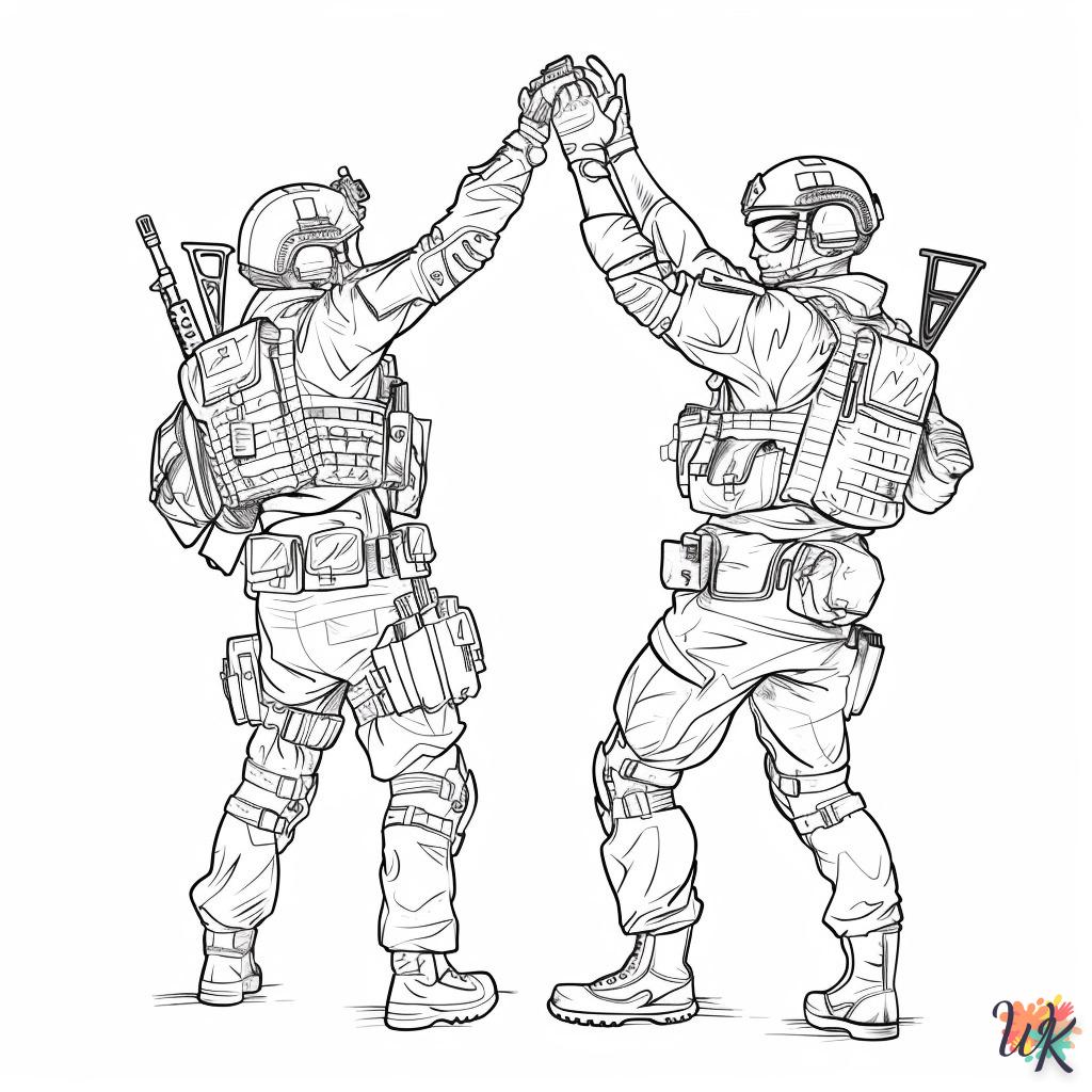 Dibujos Para Colorear Call Of Duty