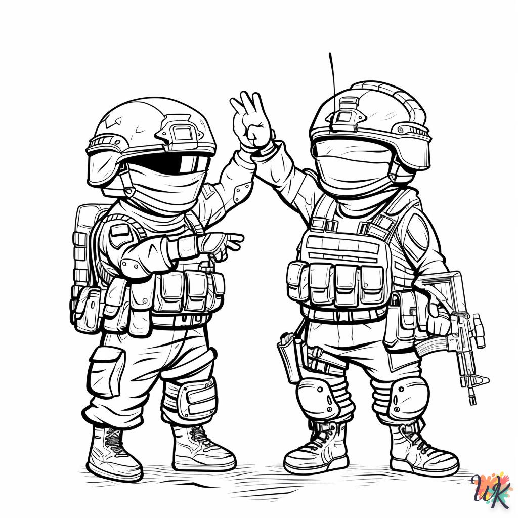 Dibujos Para Colorear Call Of Duty