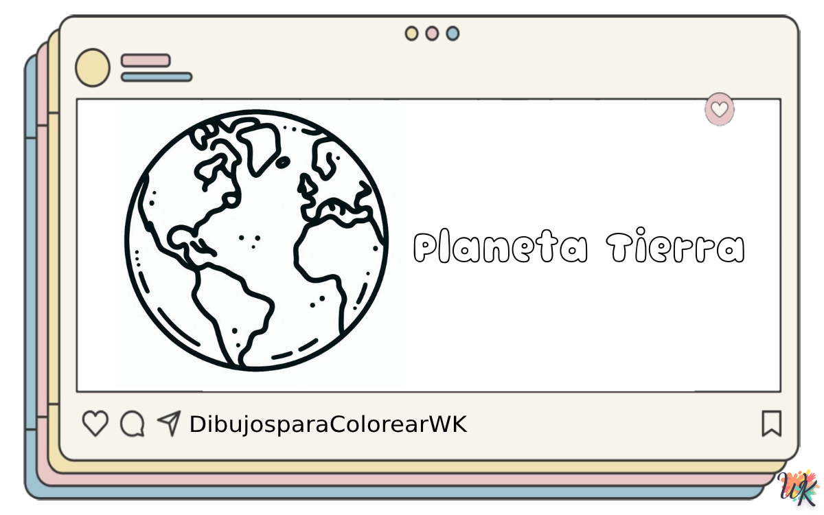 Planeta Tierra 3 112 Dibujos Para Colorear Planeta Tierra