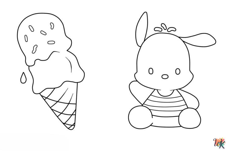 Dibujos Para Colorear Pochacco 7