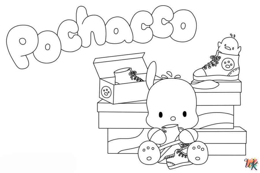 Dibujos Para Colorear Pochacco 9