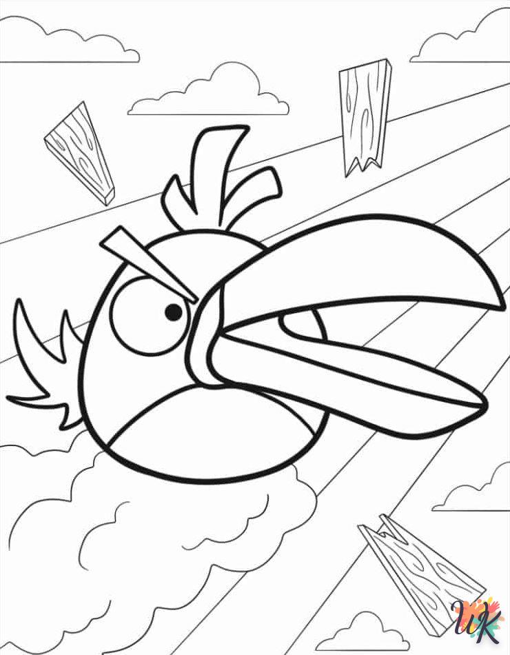Dibujos para Colorear Angry Birds