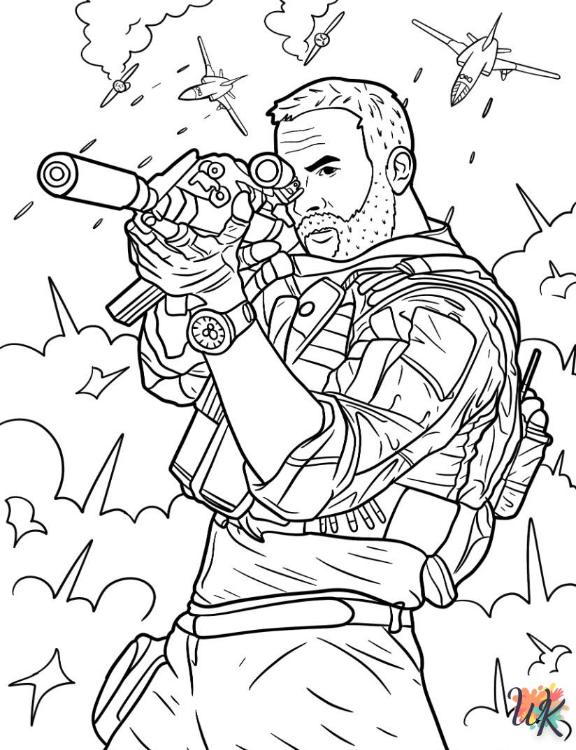 Dibujos para Colorear Call Of Duty