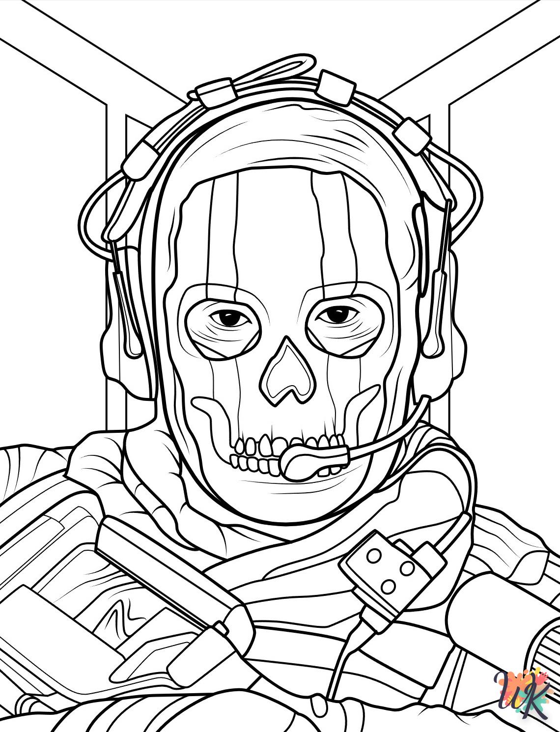 Dibujos para Colorear Call Of Duty