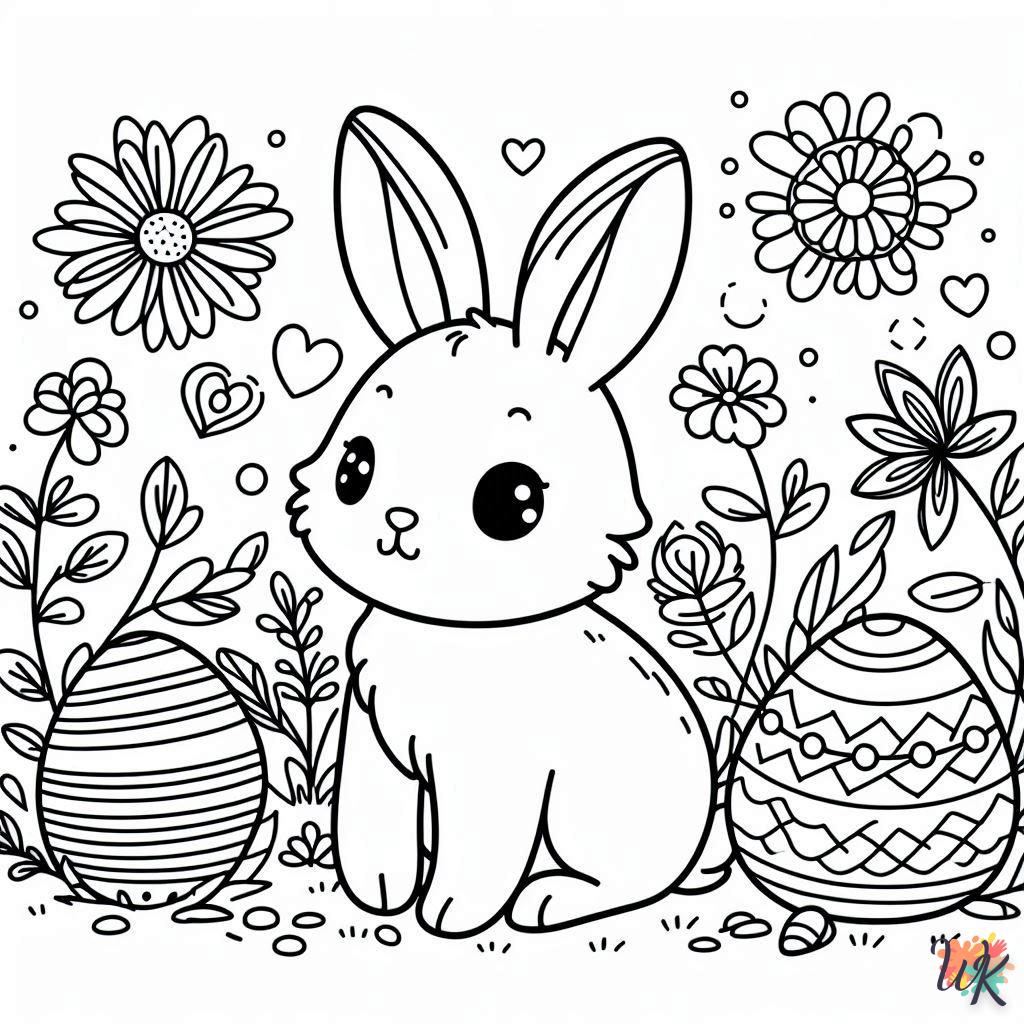 Dibujos para Colorear Conejos