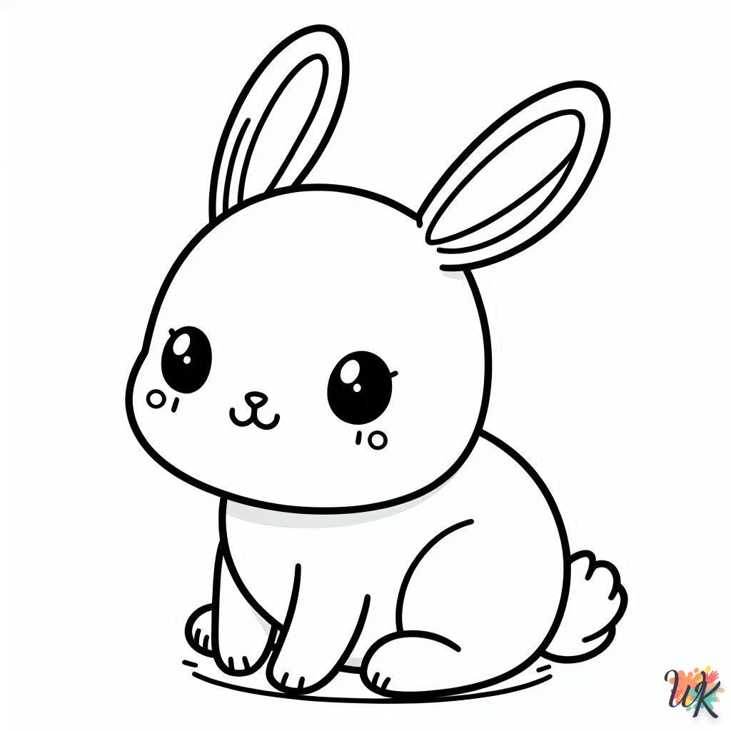 Dibujos para Colorear Conejos