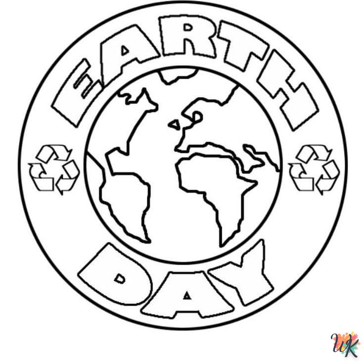 Dibujos para Colorear Día de la Tierra