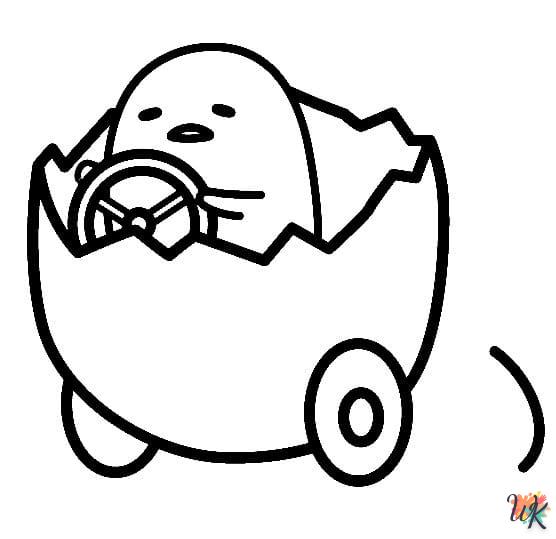 Dibujos para Colorear Gudetama