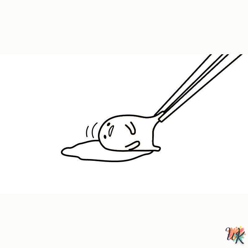 Dibujos para Colorear Gudetama