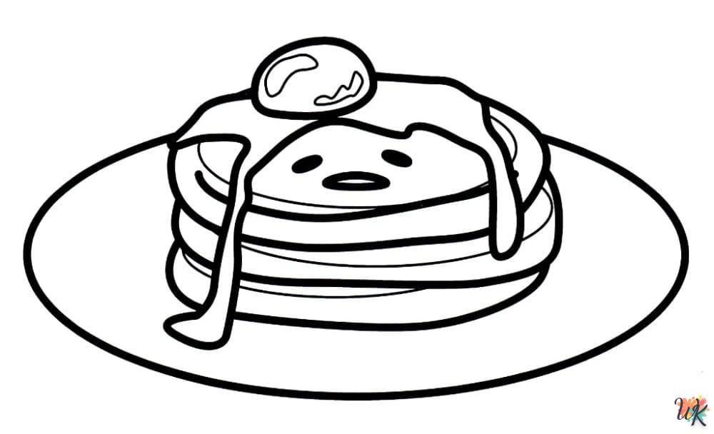 Dibujos para Colorear Gudetama