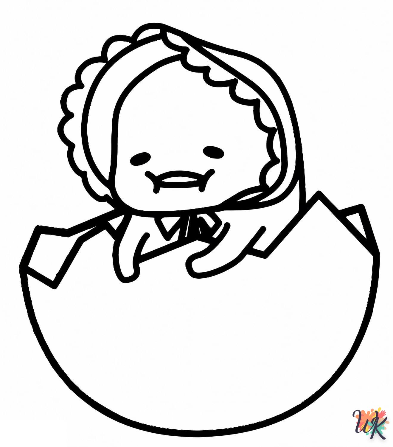 Dibujos para Colorear Gudetama