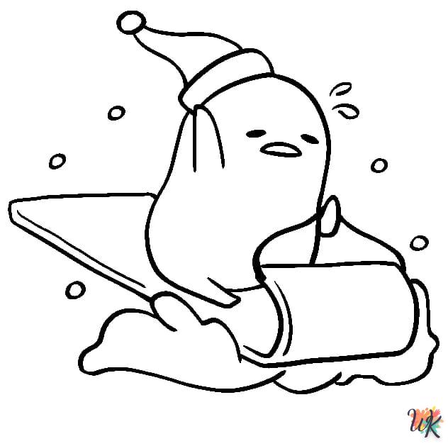 Dibujos para Colorear Gudetama